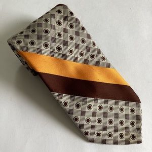 Vintage retro wide tie